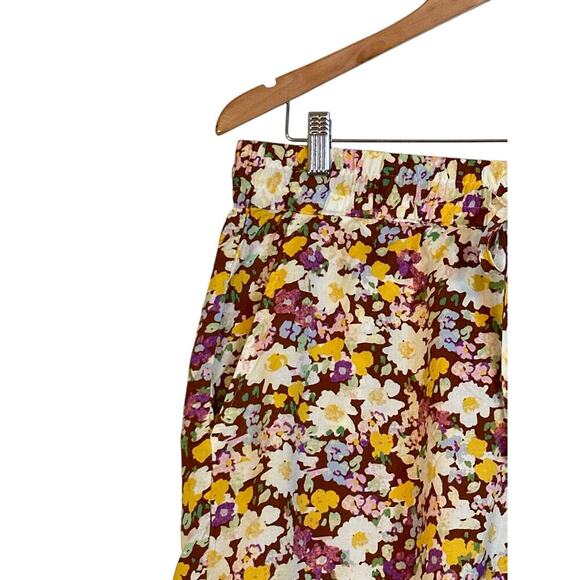 Sanctuary Womens Summer High Waisted Floral Print Shorts Size XXL Multicolor NWT - Picture 2 of 4